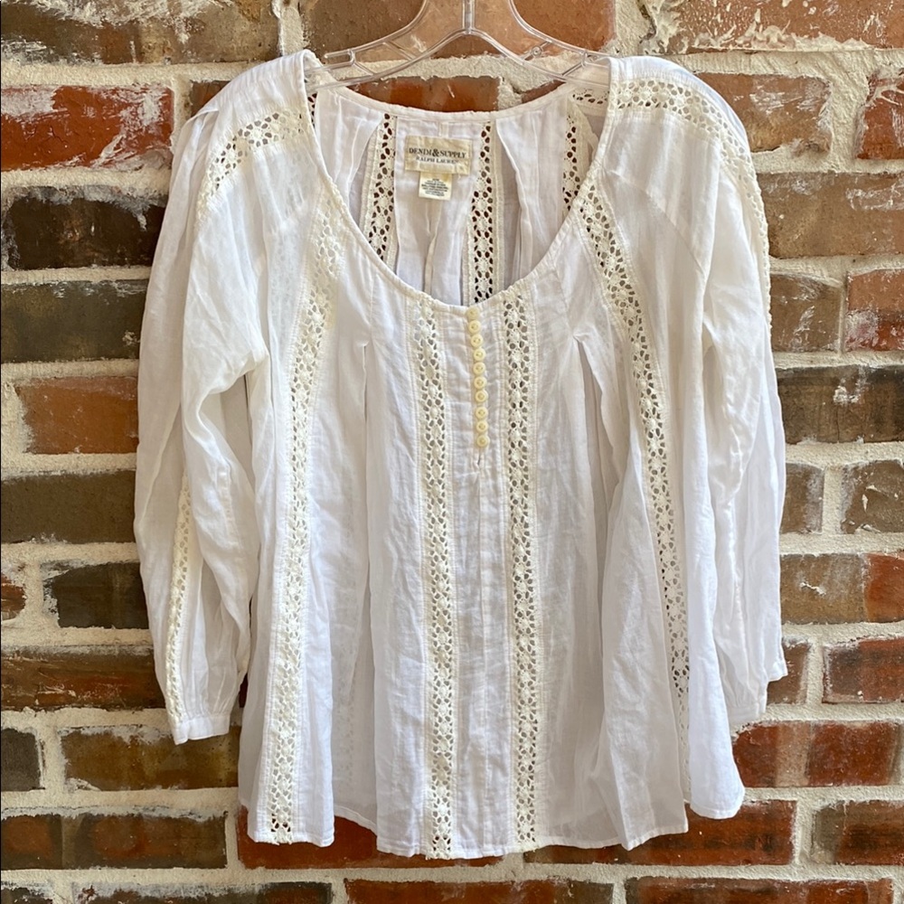 Ralph Lauren Denim & Supply Blouse Size M